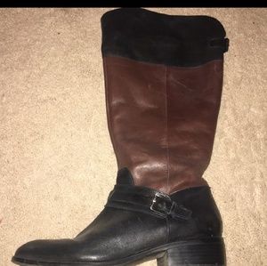 Calvin Klein wide calf boots